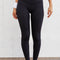 Black Arched Waist Seamless Active Leggings - Ultimate Comfort and Style