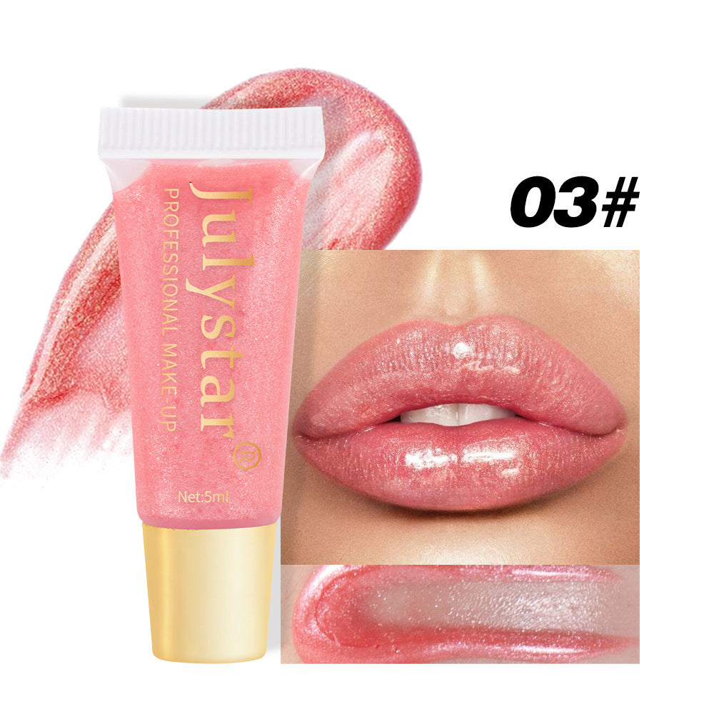 Nourishing Moisturizing Pearlescent Lip Gloss Long Lasting Waterproof